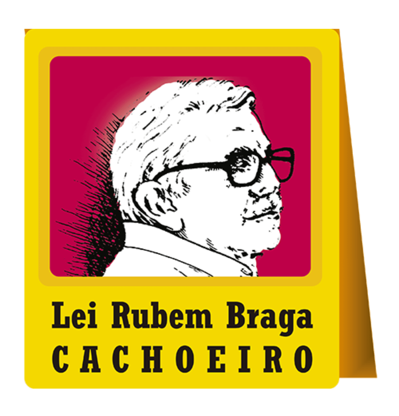 A imagem mostra o logotipo da Lei Rubem Braga.